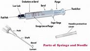 Parts of Syringe And Needle, Functions, Uses