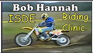 Bob Hannah, 1991 ISDE riding clinic, Trask Oregon 2 Day Qualifier Motocross Enduro Off-Road