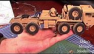 M983A2 HEMTT Tractor & M870A1 Trailer 1:35 Trumpeter Kit (Part 4 The Finished Tractor unit)