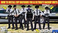 Custom EUP Uniforms For AI Ultimate Backup Units |Step By Step Installation #lspdfr
