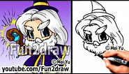 Fantasy Wizard! How to draw a Wizard - Cool & Easy - Fun Things to Draw - Fun2draw (Learn from Home)