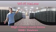 Wi-Fi HaLow 1000+ Device Network Demo