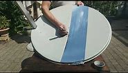Converting Old Satellite Dish Into Solar Cooker DIY