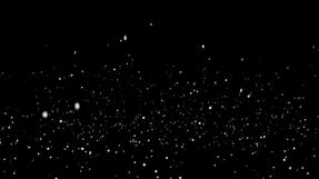 Particles Flying Up - Free HD Animation Black Background