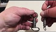 Titanium Quick Release Keychain Detachable Swivel Key Rings Connector Kit by BANG TI Review, Light w