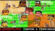 Kunio Kun no Nekketsu Soccer League (Goal 3) NES Longplay