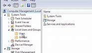 How to create new users in Windows 7 - Computer Management Console