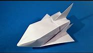 How To Make a Easy Paper Spaceship Model - Origami Spacecraft