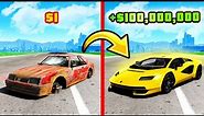 $1 vs $100,000,000 SUPERCAR in GTA 5!