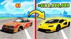 $1 vs $100,000,000 SUPERCAR in GTA 5!