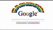 Google Rainbow🌈| what's the use of i m feeling lucky button| google rainbow trick