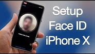 How to Setup Face ID on iPhone X/XS/XR/XS MAX/11/12/13 Running iOS 16/15/14 - Use Face ID on iPhone