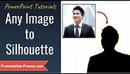 How to convert an image into silhouette in PowerPoint [Just 3 Clicks]