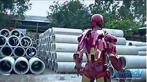 Killerbody Hero Iron Man Armour-Mark VII Laser Effect Display