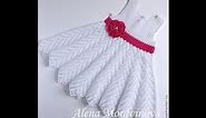 Crochet Patterns| for free |crochet baby dress| 2129