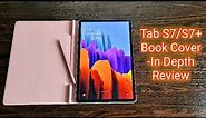 Galaxy Tab S7/S7+/S8/S8+ Book Cover -In depth review