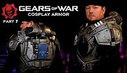 How to Make Gears of War Cosplay Armor - Free Foam Templates - Marcus Fenix Chest - Part 7