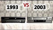 VCR 1993 VS 2003 — Samsung VK-30R VS Samsung SVR-165