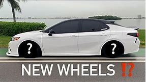 TOYOTA CAMRY GETS NEW WHEELS !!!