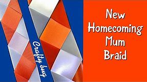 New HOMECOMING MUM BRAID Tutorial ||How to make homecoming mum braids and chains ||DIY MUMS