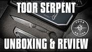 Toor Knives Serpent Fixed Blade | Unboxing & Review