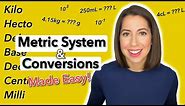 THE METRIC SYSTEM | Metric Unit Conversions | SI Units | Chemistry Unit Conversions