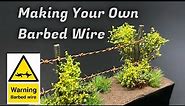 Easy DIY barbed wire