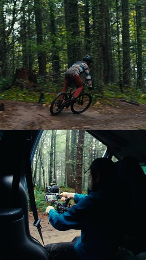 DJI Ronin on Instagram: "Chasing mountain-bike speed with precision. 🚵‍♂️ Ronin 4D’s 4-axis stabilization keeps the frame locked even when the terrain isn’t. Would you try this setup on your next action shoot? 🎥 @scott_secco #DJIRonin #Ronin4D #MTB #Videography #BehindTheScenes"