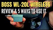 BOSS WL-20L Wireless Review and 5 Ways to Use it for Guitar