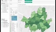 How to visualize the boundaries for Sigungu districts in South Korea in a map with Tableau