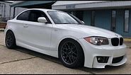 BMW 1 SERIES LOWERED AND WHEEL FITMENT ~ PERFECTION