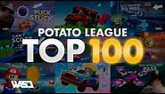 POTATO LEAGUE #100 | TOP 100 FUNNIEST ROCKET LEAGUE CLIPS OF ALL TIME