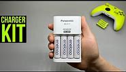 Panasonic Eneloop Rechargeable Batteries Kit. Power Output Tested. 7 hrs Charge Time BQ-CC17
