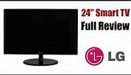 Full Review - 24" LG Smart TV - Features and Graphics