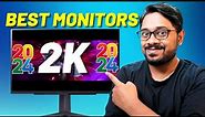 Best QHD Monitors in 2024 🌟 2K Resolution 🌟 Under 20000, 25000, and 30,000 in India
