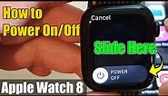How to Power On/Off The Apple Watch 8