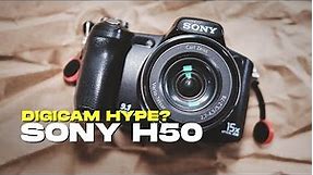 THE DIGICAM CCD SENSOR HYPE IS REAL?! - Sony DSC-H50 Hands-On