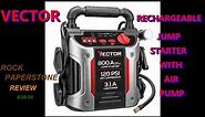 Vector 800 Amp Jump Starter With 120 PSI Air Compressor and USB Charger Review