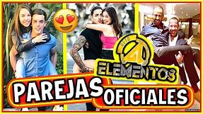 RETO 4 ELEMENTOS - PAREJAS OFICIALES DE LOS PARTICIPANTES - TERCERA TEMPORADA