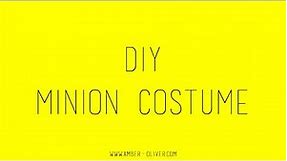 DIY Minion Costume!