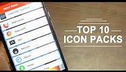 Top 10 Icon Packs of All Time [Android]