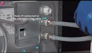 [LG Top Load Washers] Installation - LG SideKick™ Washer