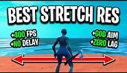 The BEST Stretched Resolution in Fortnite! (FPS Boost & 0 Input Delay)