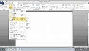 How to set 1 inch Margins in Word