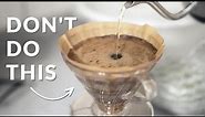 3 Pour Over Mistakes Beginners Make