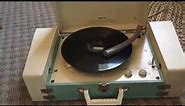 Sylvania 45P15 Vintage Portable Record Player