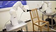 Robot by NTU Singapore builds an IKEA chair