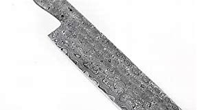 PAL 2000 KNIVES 11.4 Inch Custom Handmade Damascus Steel Blank Blade Nakiri Knife Blade Blank 9826