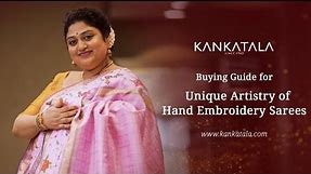 A Symphony of Colors: Experience Hand-Embroidered Silk Sarees at Kankatala!