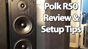 Polk Audio R50 Review Unboxing And Setup Tips